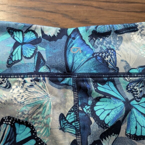 Gap kids leggings grey blue butterfly print size XL 12-13 - Picture 12 of 12